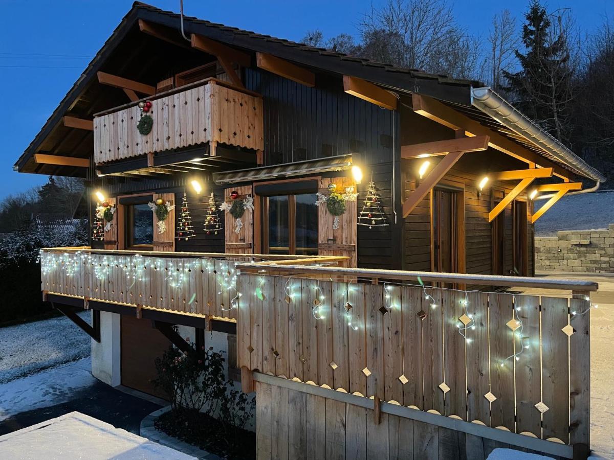 Chalet-Michel Avec Spa Montperreux Exterior foto